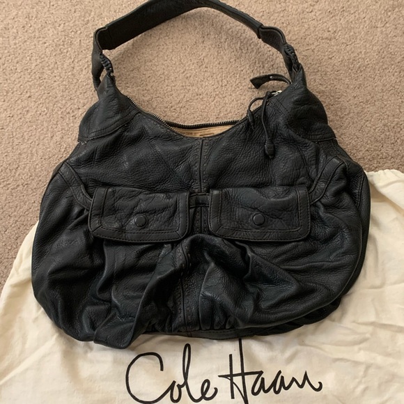 Cole Haan Handbags - Cole Haan black leather bag